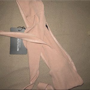 Bordeaux top and skirt